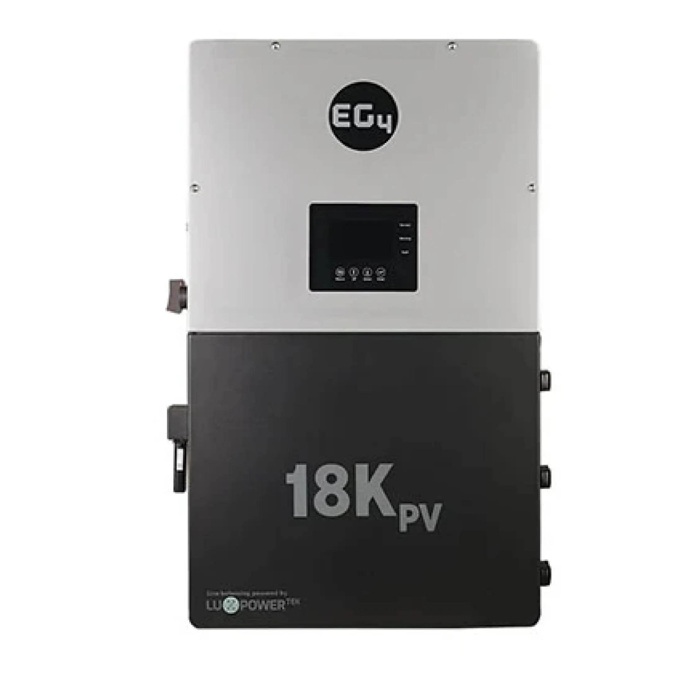 EG4 18kPV Hybrid Inverter | EG4-18kPV-12LV | 48V Split Phase 120/240VAC | UL1741, CEC - Solarzing