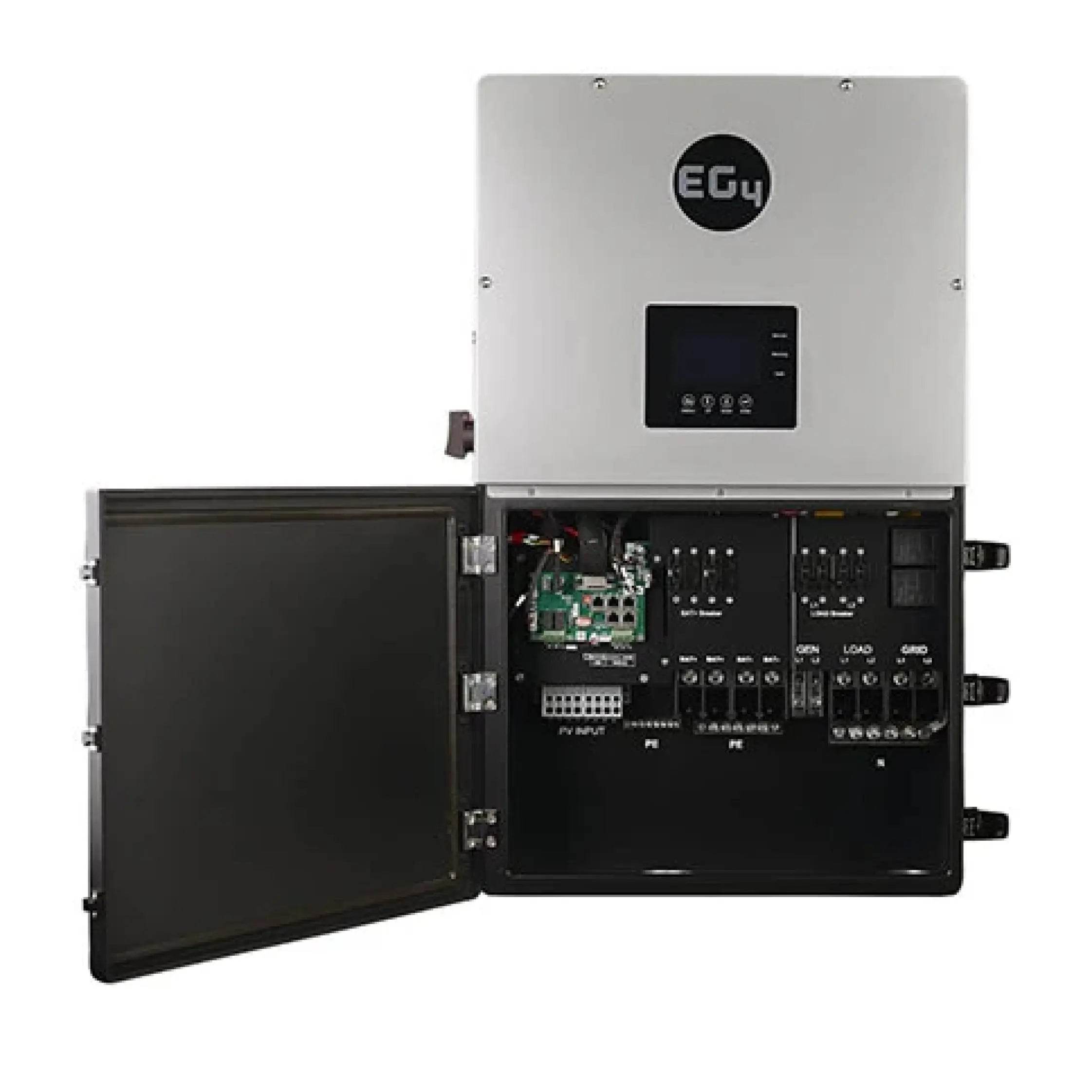EG4 18kPV Hybrid Inverter | EG4-18kPV-12LV | 48V Split Phase 120/240VAC | UL1741, CEC - Solarzing