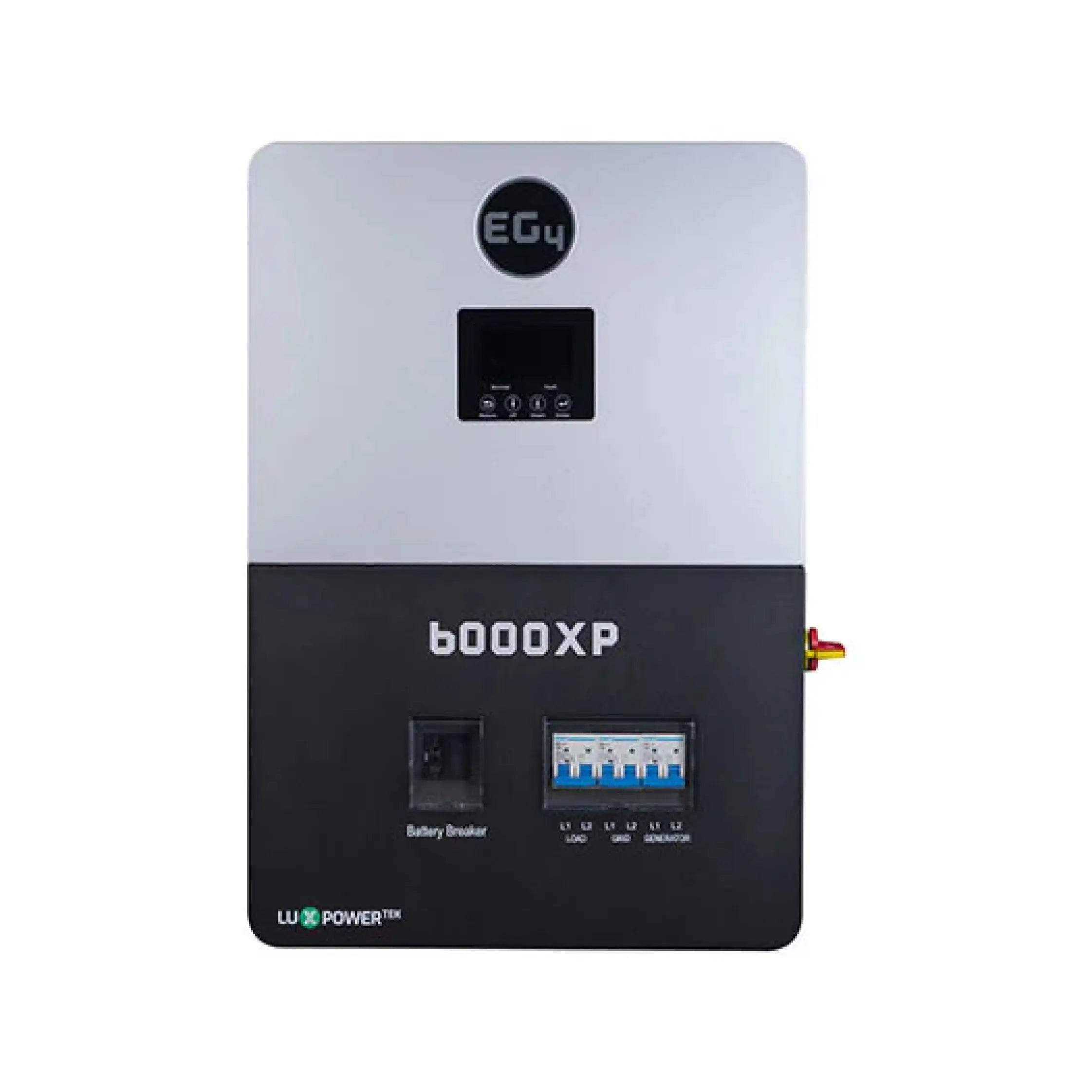 EG4 6000XP Off-Grid Inverter | 8000W PV Input | 6000W Output | 480V VOC Input | 48V 120/240V Split Phase - Solarzing
