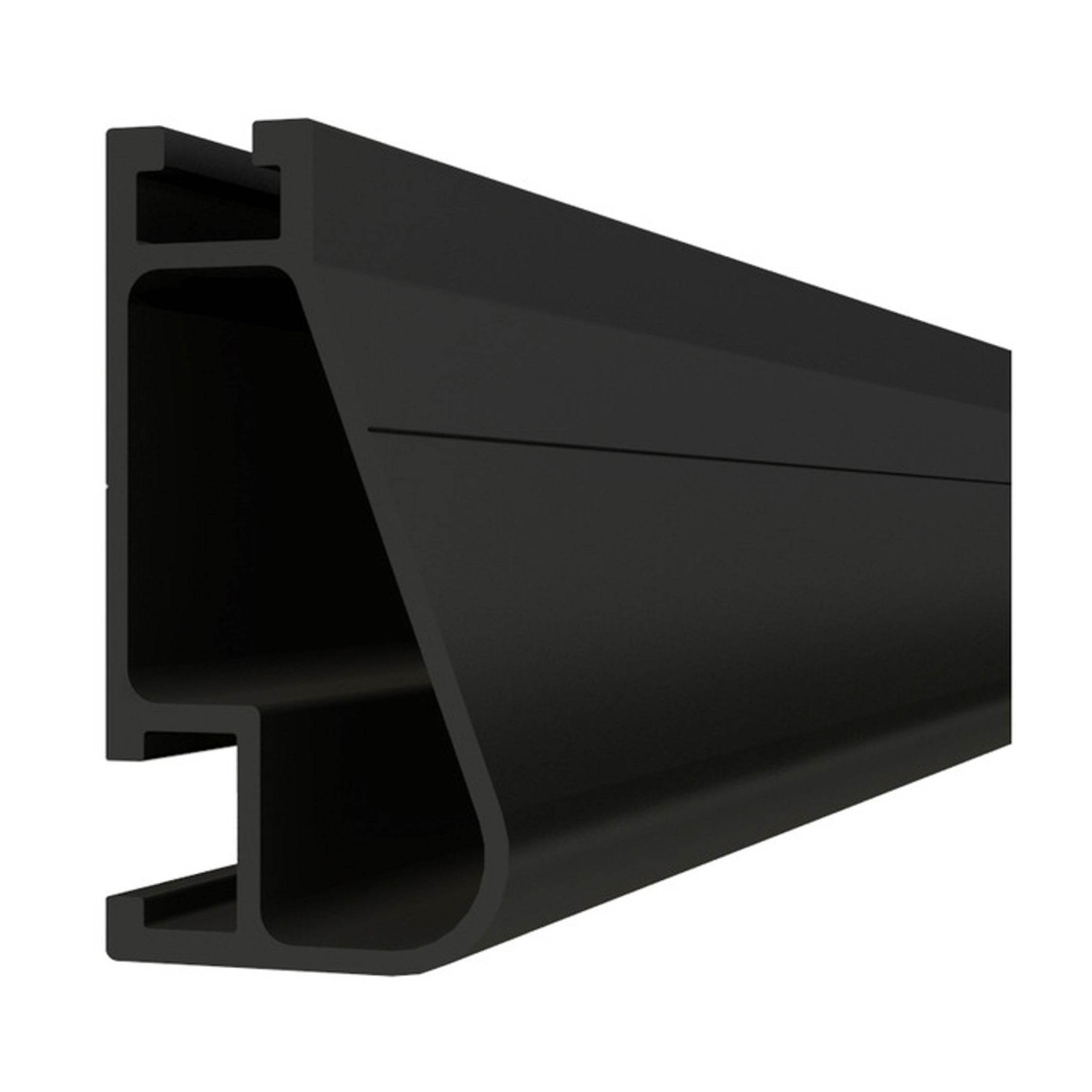 IronRidge XR-100-168B Solar Rail XR100 Black PRE-CUT - Solarzing