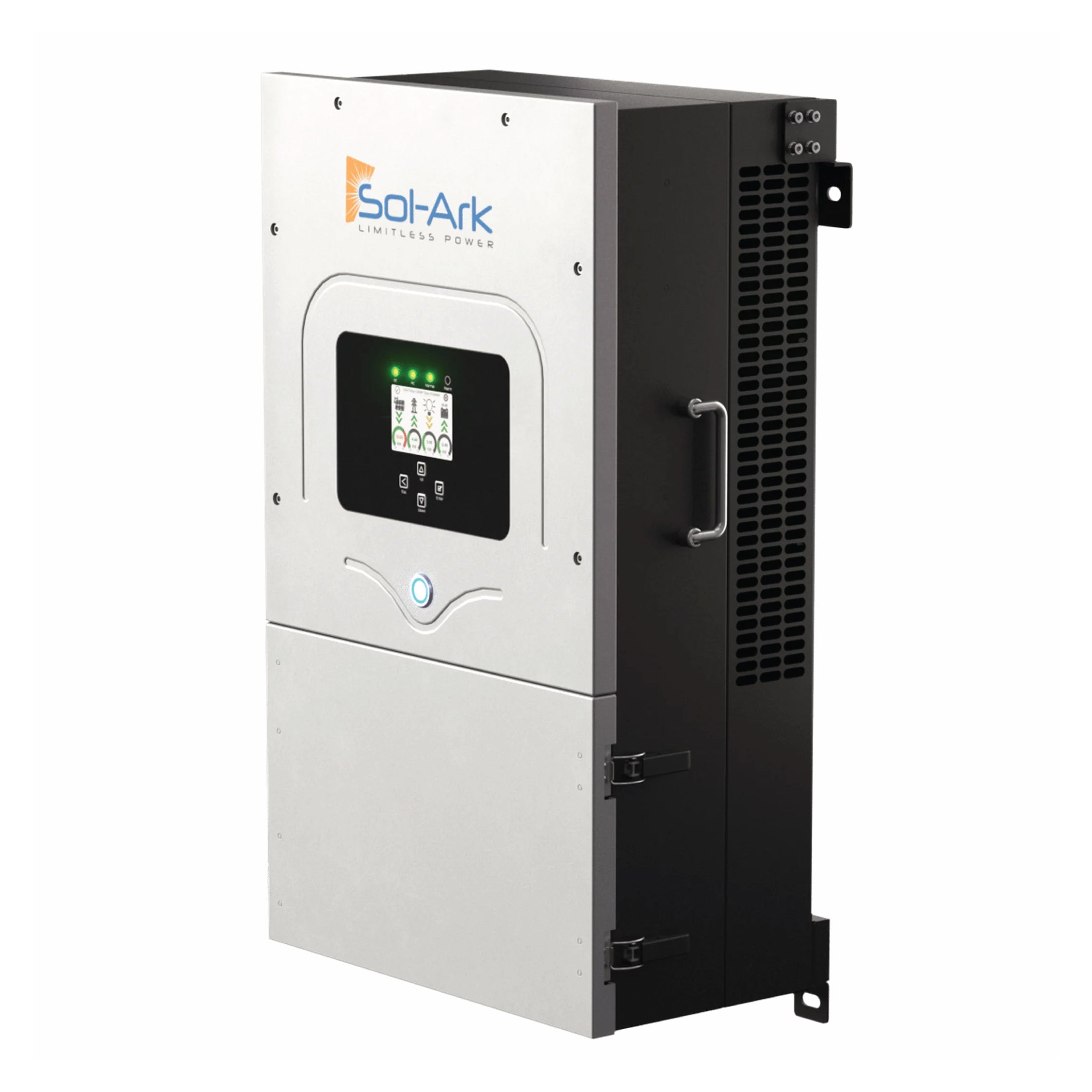 Sol-Ark | 12K-2P (120/240/208V) 48V [All-In-One] Pre-Wired Hybrid Solar Inverter | 10-Year Warranty