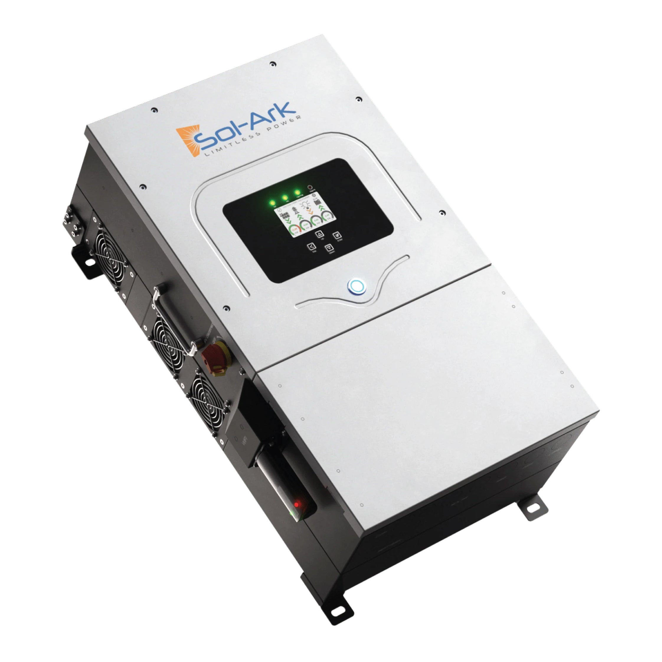 Sol-Ark | 12K-2P (120/240/208V) 48V [All-In-One] Pre-Wired Hybrid Solar Inverter | 10-Year Warranty