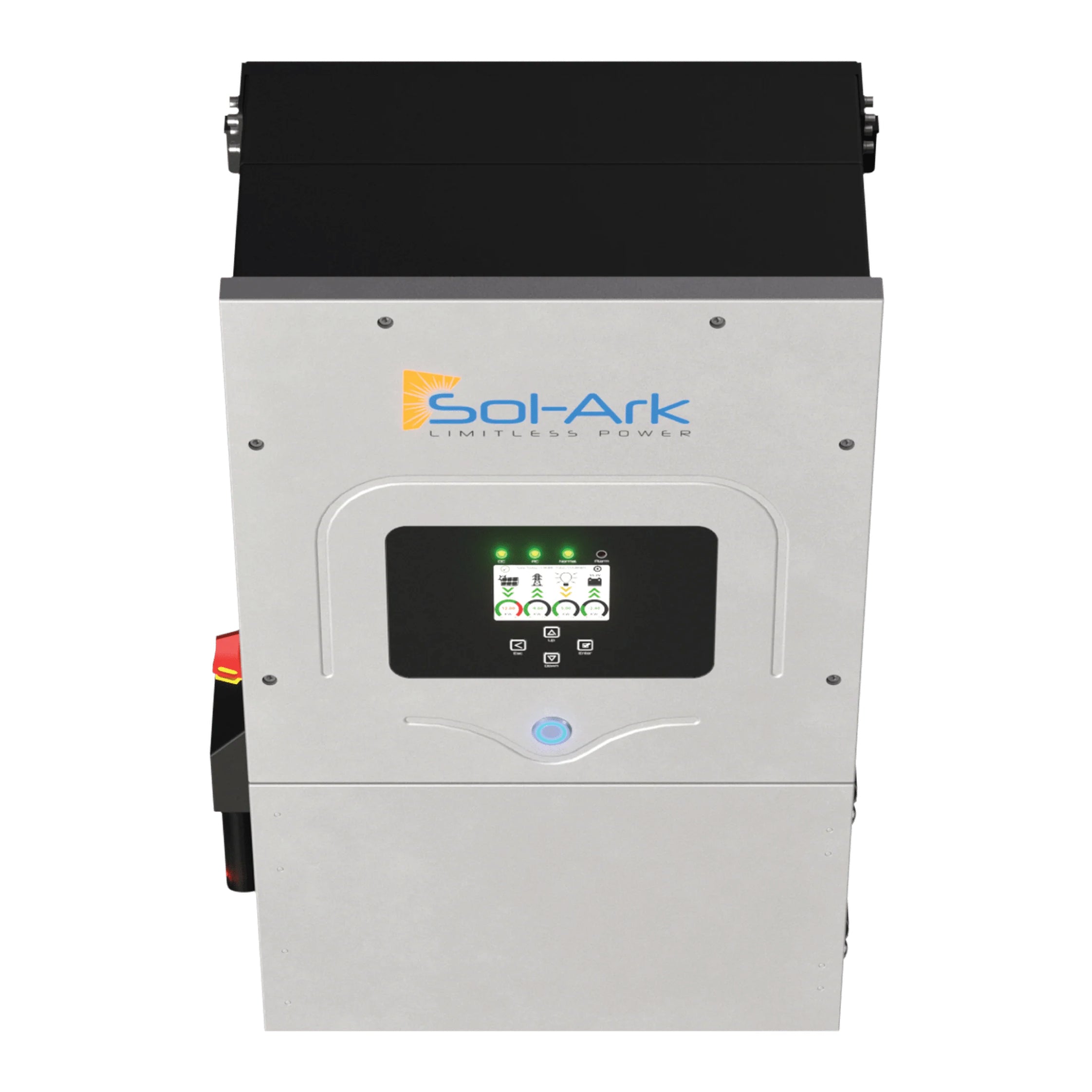 Sol-Ark | 12K-2P (120/240/208V) 48V [All-In-One] Pre-Wired Hybrid Solar Inverter | 10-Year Warranty