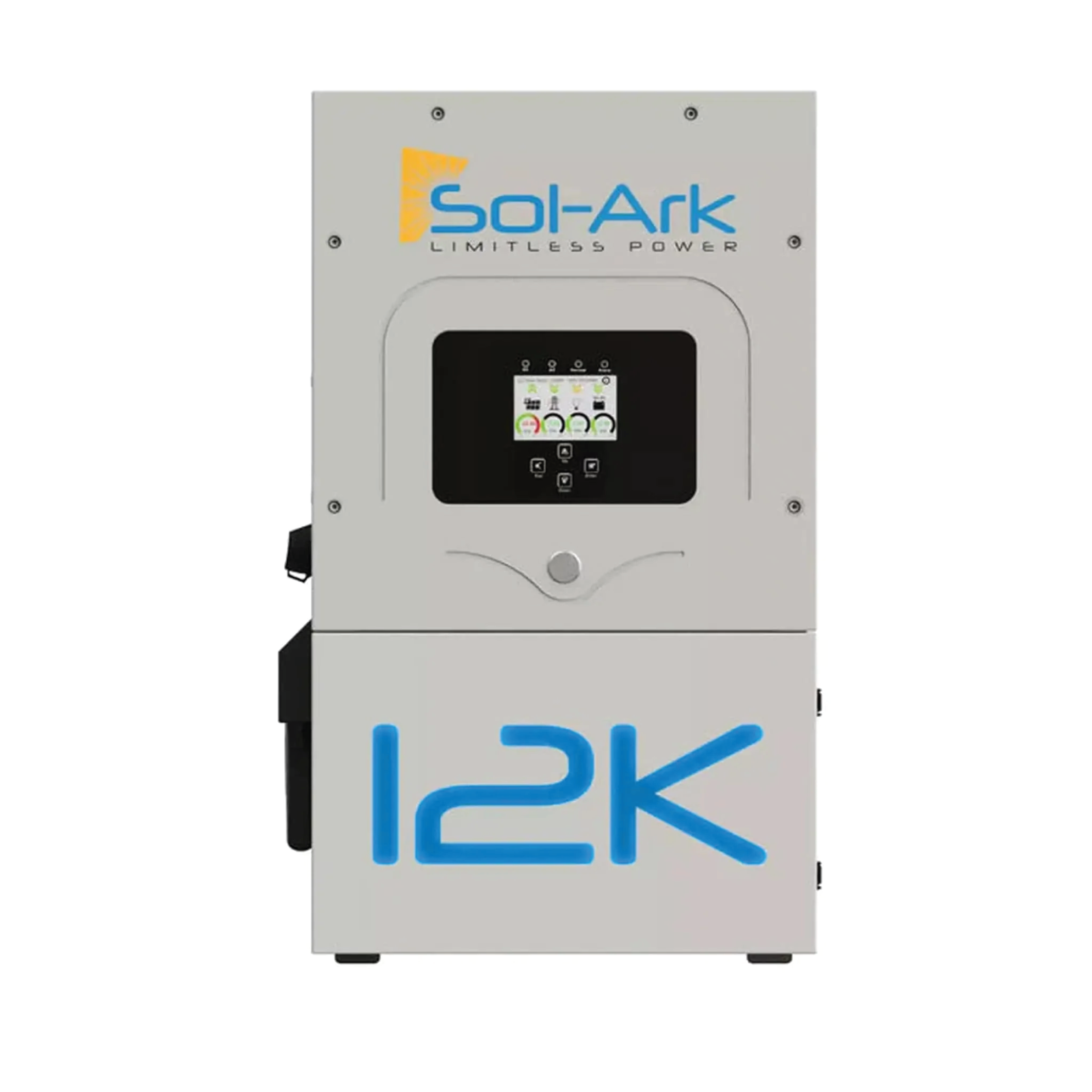 Sol-Ark | 12K-2P (120/240/208V) 48V [All-In-One] Pre-Wired Hybrid Solar Inverter | 10-Year Warranty