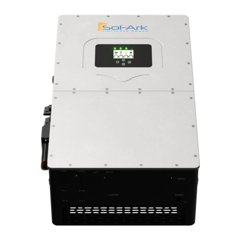 Sol-Ark, Sol-Ark 30K-3P-208V-N, 30kW Inverter 208VAC 3-Ph, High Voltage DC Battery, Indoor/Outdoor NEMA-3R - Solarzing