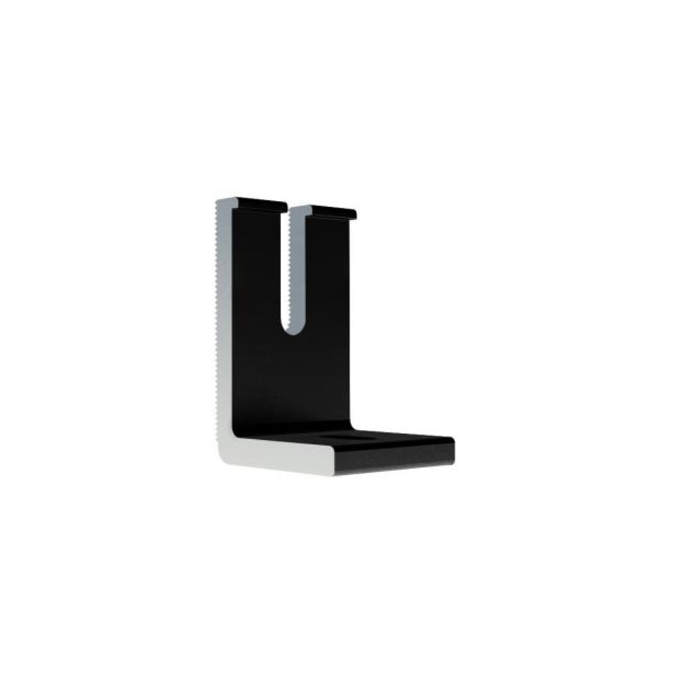 IronRidge LFT-03-B1 > UFO Series Slotted L-foot - Black Finish - 1 Unit