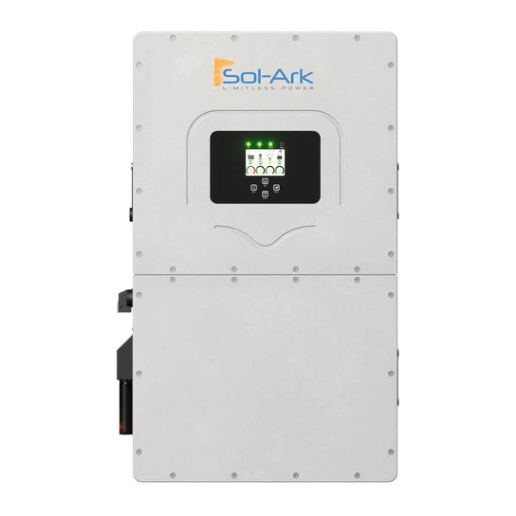 Sol-Ark, Sol-Ark 30K-3P-208V-N, 30kW Inverter 208VAC 3-Ph, High Voltage DC Battery, Indoor/Outdoor NEMA-3R - Solarzing
