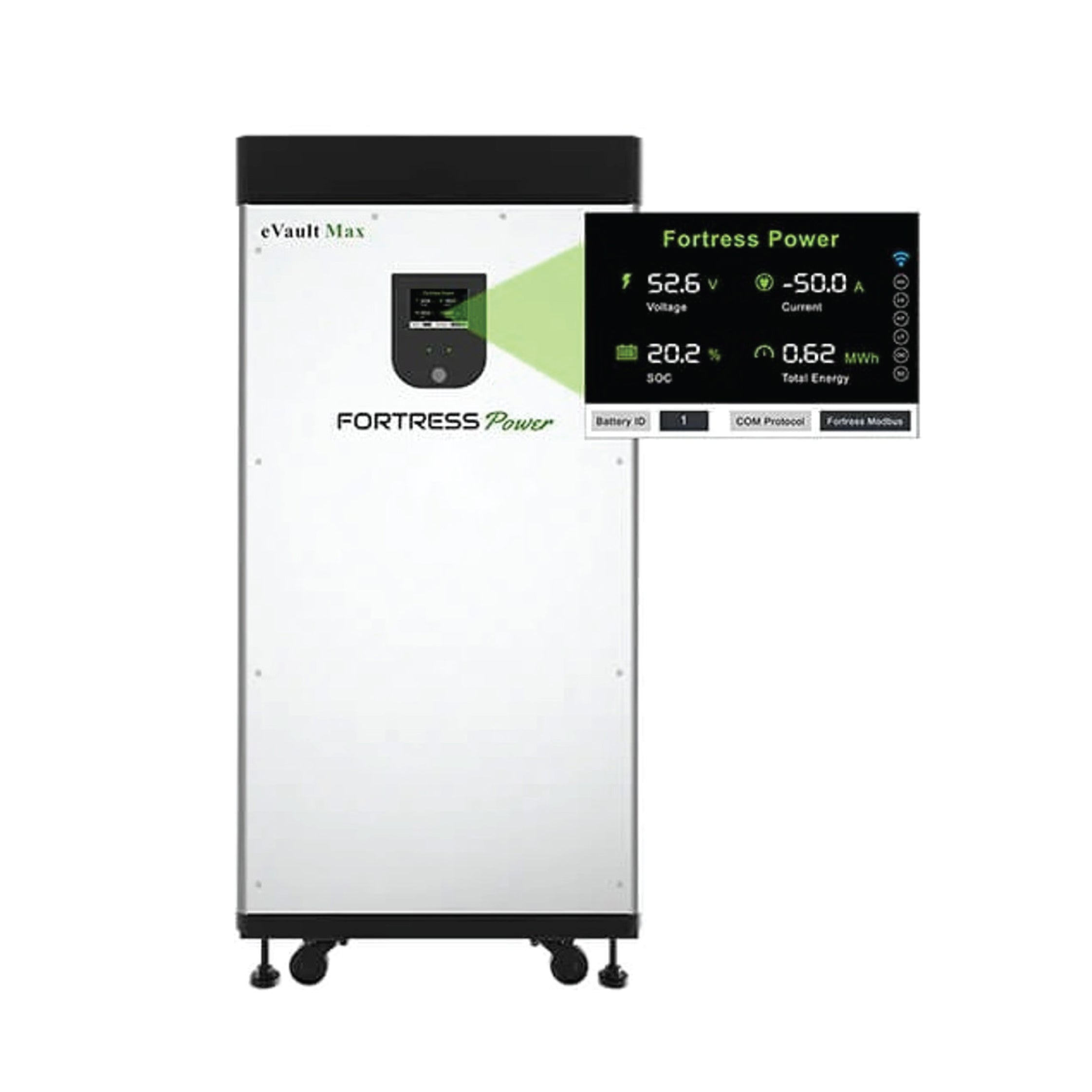 Fortress Power eVault Max 18.5kWh LFP Battery Storage