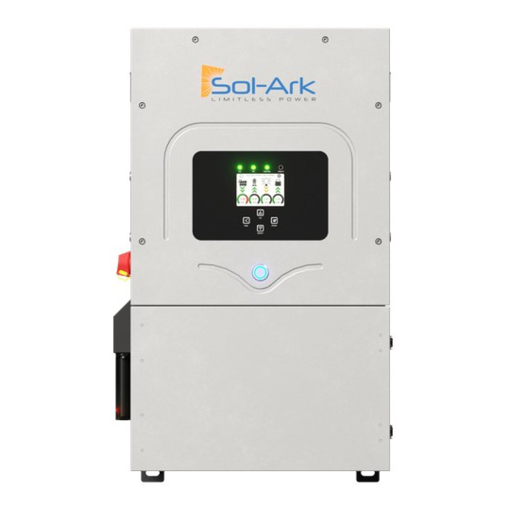 Sol-Ark, Sol-Ark-12K-P, 12kW Inverter 120/240VAC, 48VDC, Indoor/Outdoor NEMA-3R
