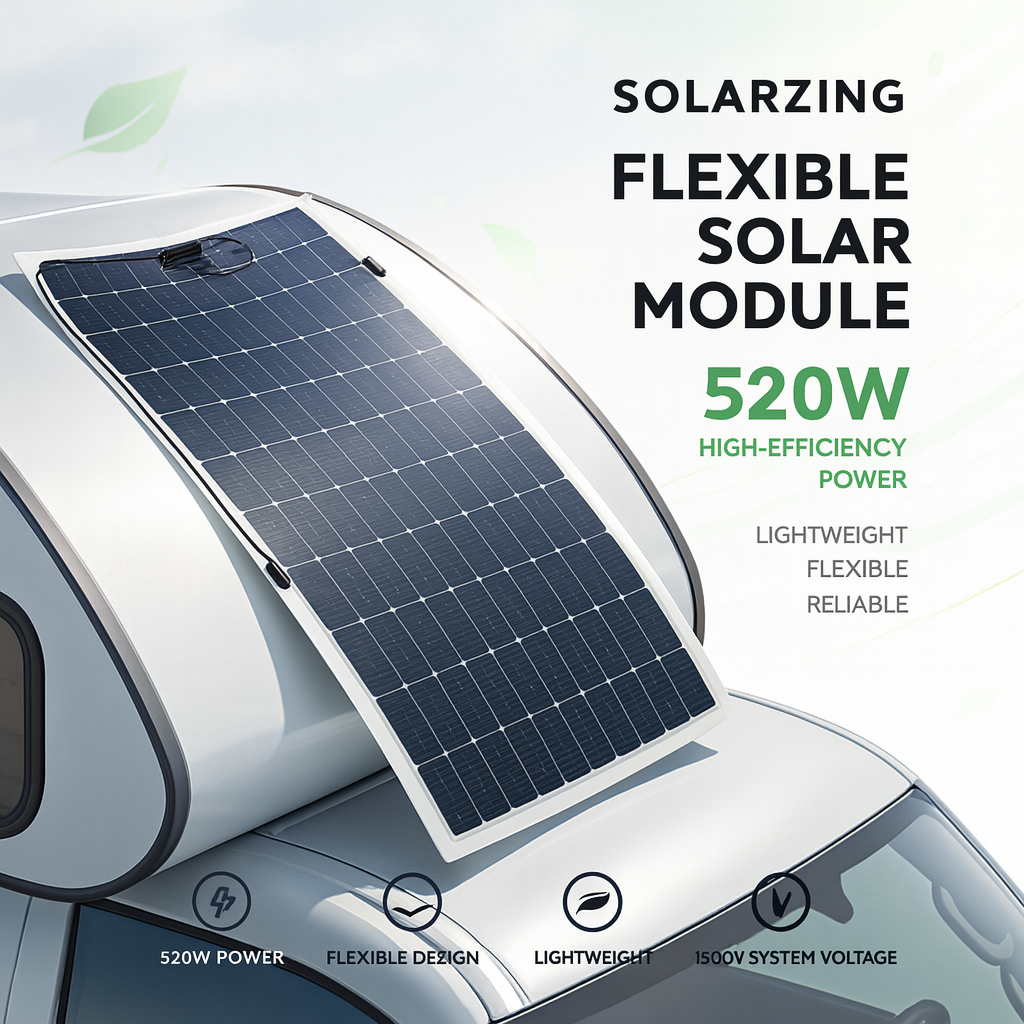 Solarzing Flexible Solar Module – 520W